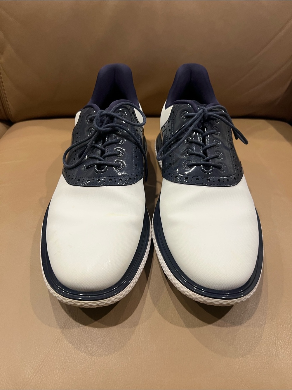 G/FORE Gallivan2r TPU Saddle Golf Shoes - Snow/Twilight